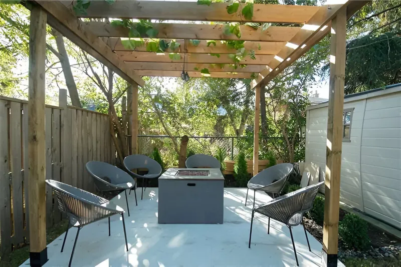 Completed Kingdom backyard