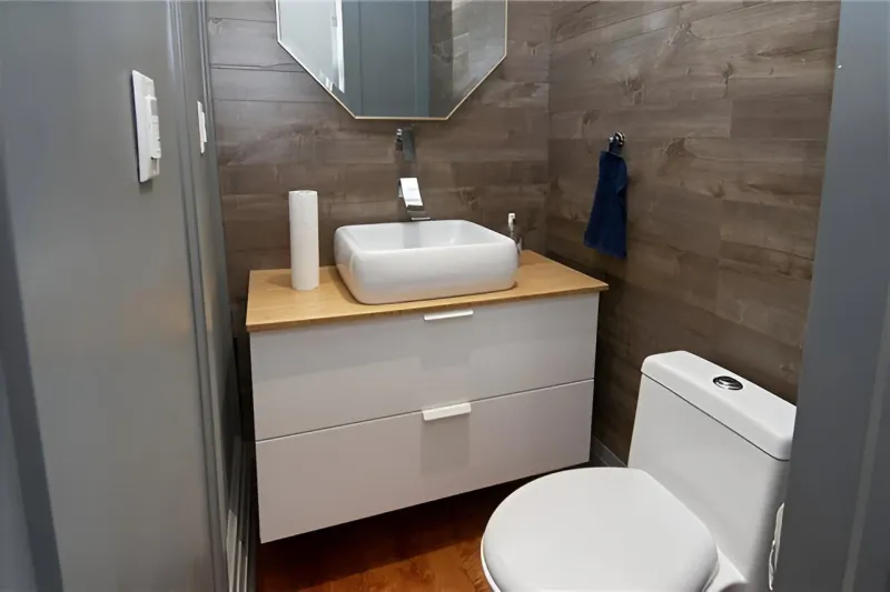 Completed Kingdom bathroom