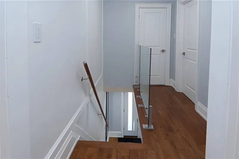 Completed Kingdom second-floor hallway