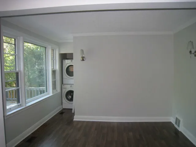 Riverview living room with contemporary finishes