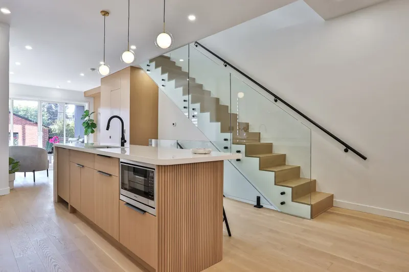 Willcocks finished kitchen and staircase
