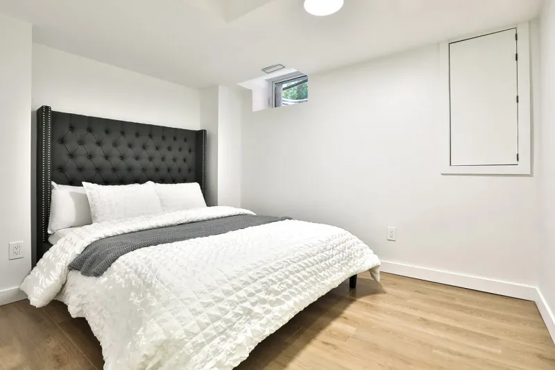 Willcocks basement bedroom